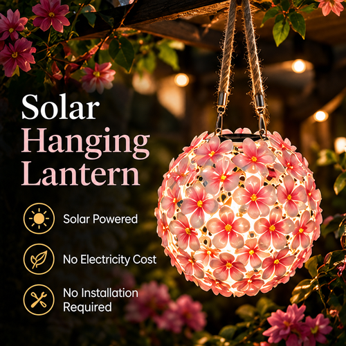 Bloomhaven Solar Flower Lantern
